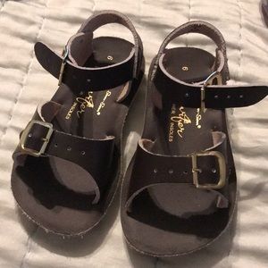 Sun-San surfer sandals in brown